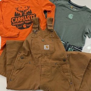 Boys size 7 Carhart bundle